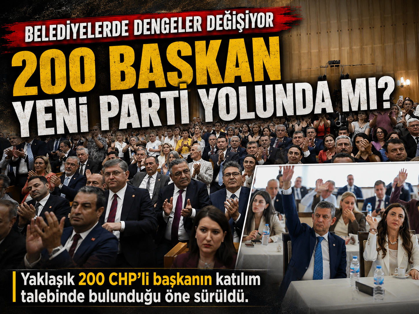CHP’de 200 başkanlık büyük göç! Rotaları belli oldu