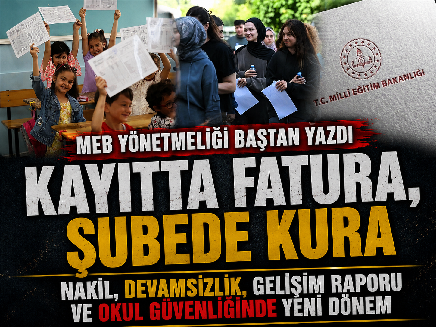 Veliler dikkat! Okullarda sistem baştan sona değişti