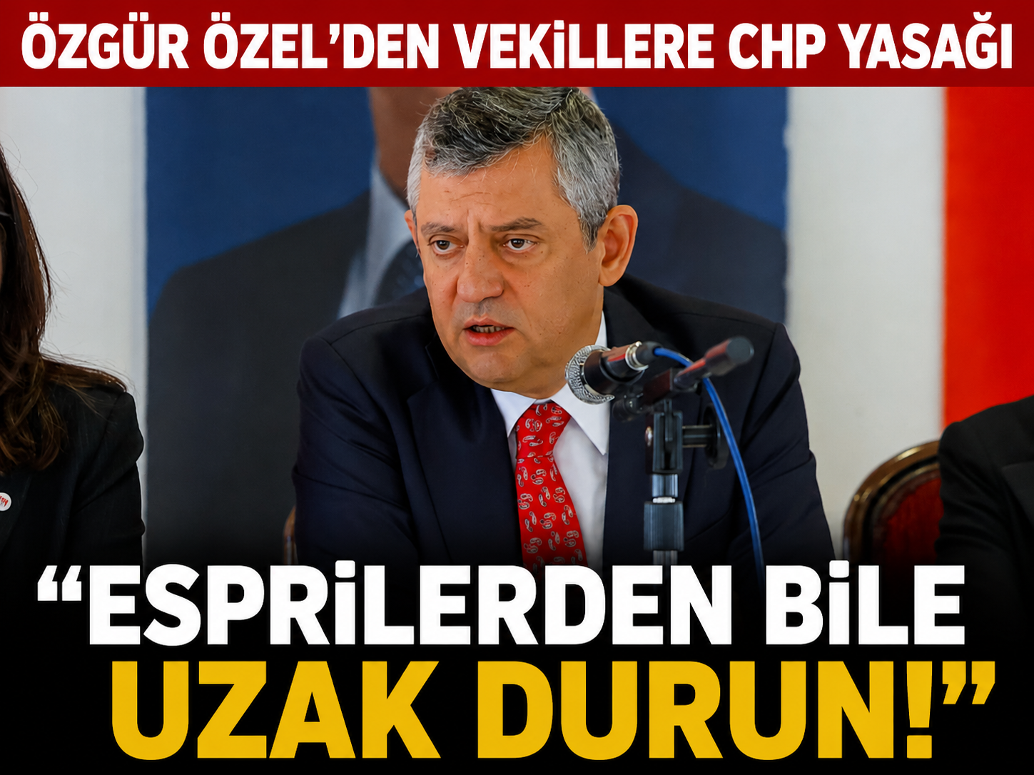 Özgür Özel'den vekillere CHP yasağı: Esprilerden bile uzak durun!