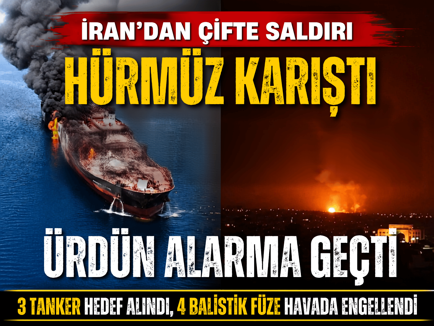 İran’dan ABD üssüne füze yağmuru! Hepsi havada vuruldu