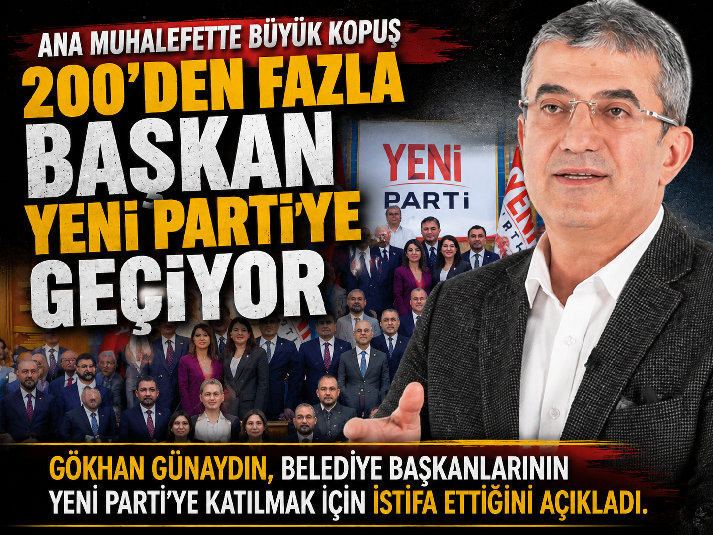 Ana muhalefet çatırdadı: 200’den fazla başkan CHP’den koptu