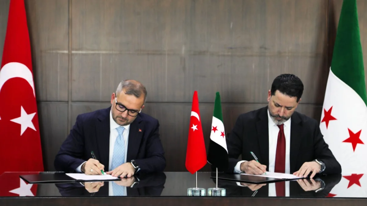TCMB ve Suriye Merkez Bankası anlaşma imzaladı