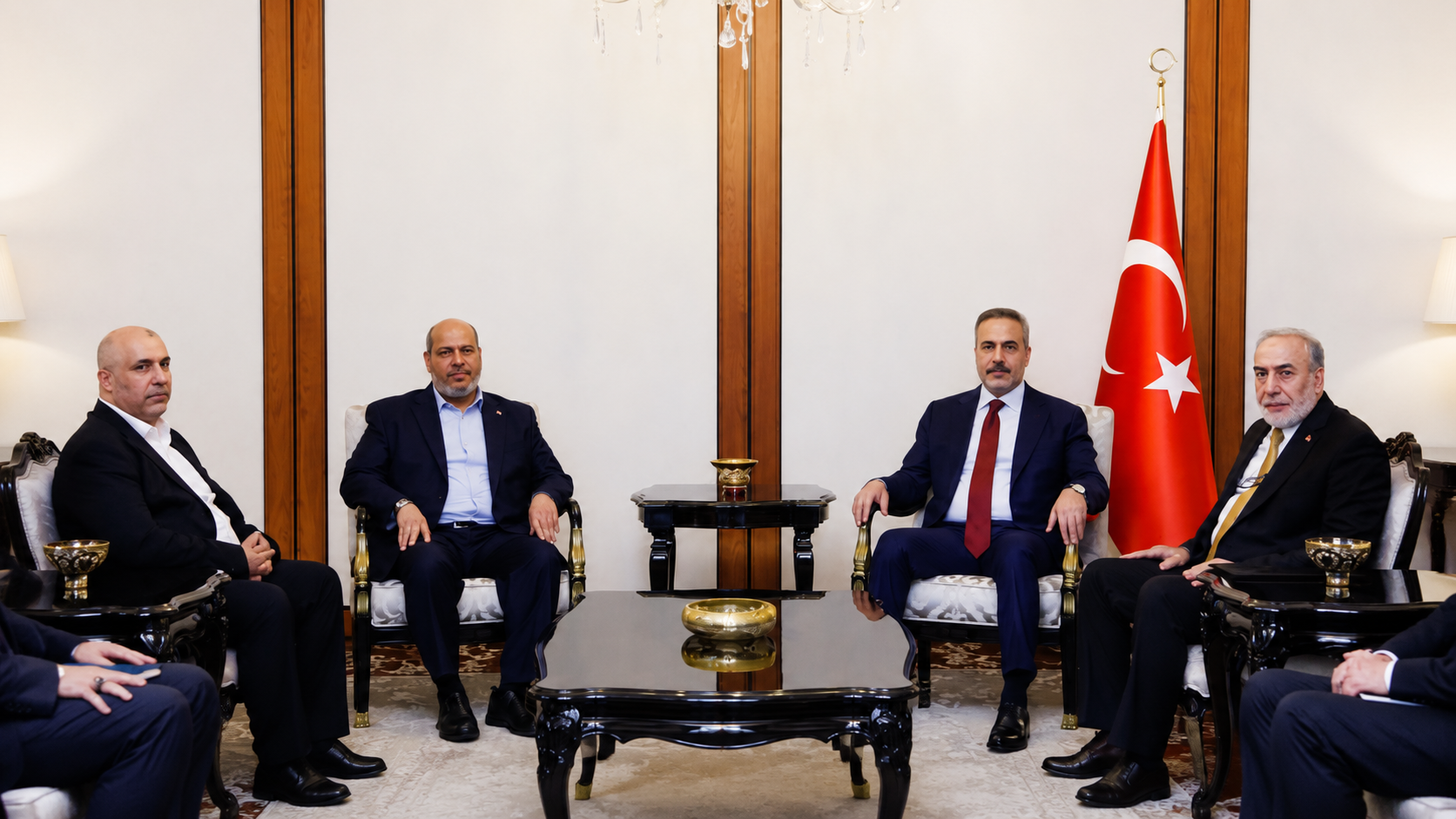 Hakan Fidan ile Hamas heyeti bir araya geldi: Masada Gazze vardı