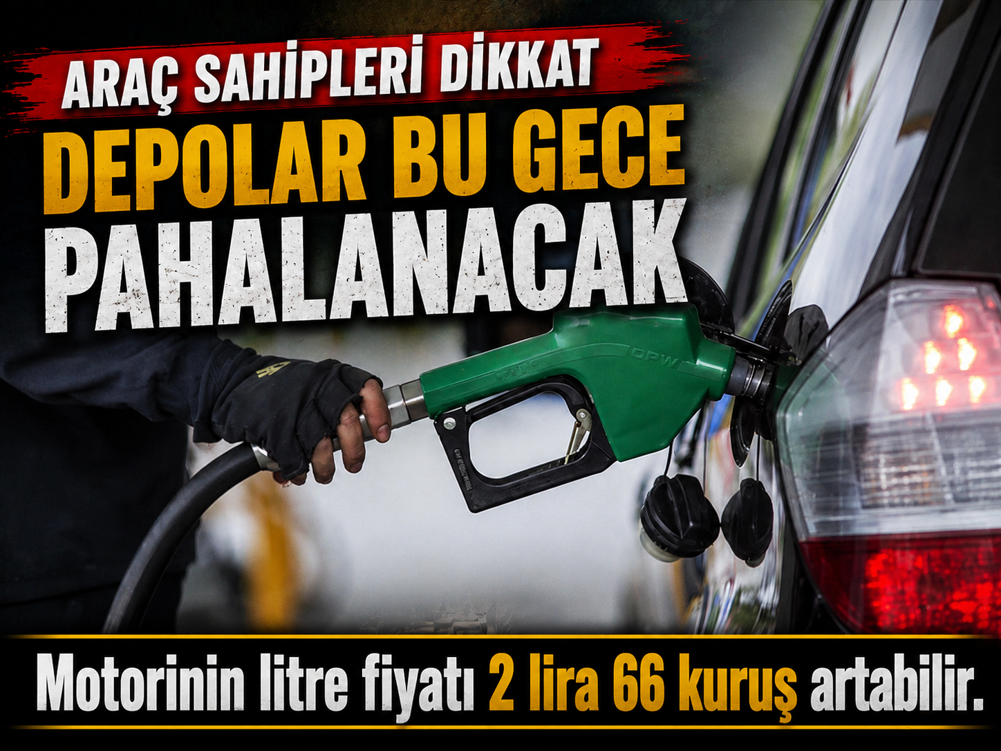 Sürücüleri üzecek haber: Motorine zam gelebilir!
