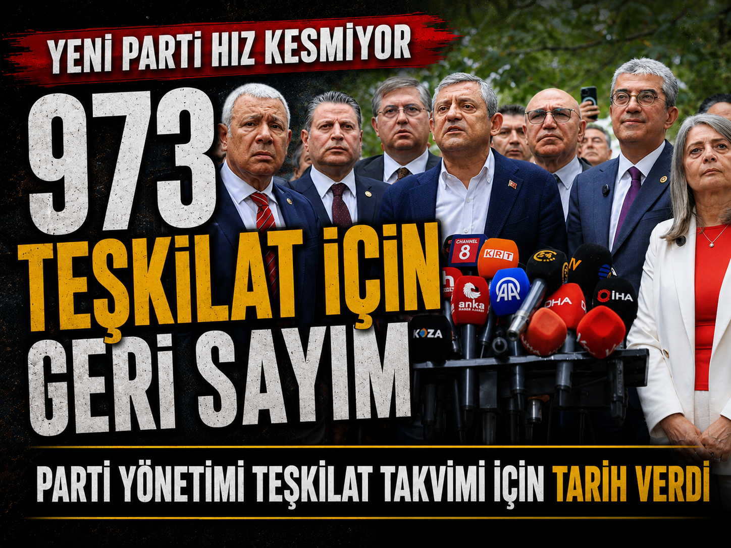 Yeni Parti’de örgütlenme atağı: 60 il için tarih verildi