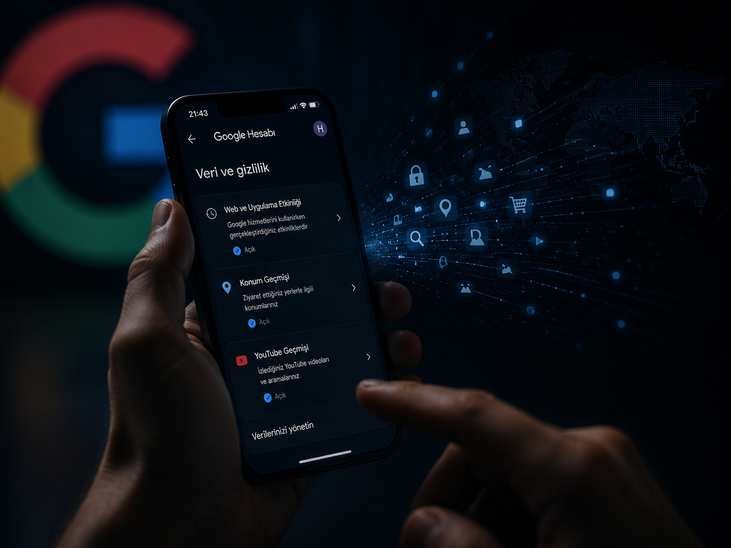 Google yapay zekâ için kullanıcı verilerini mi kullanıyor?