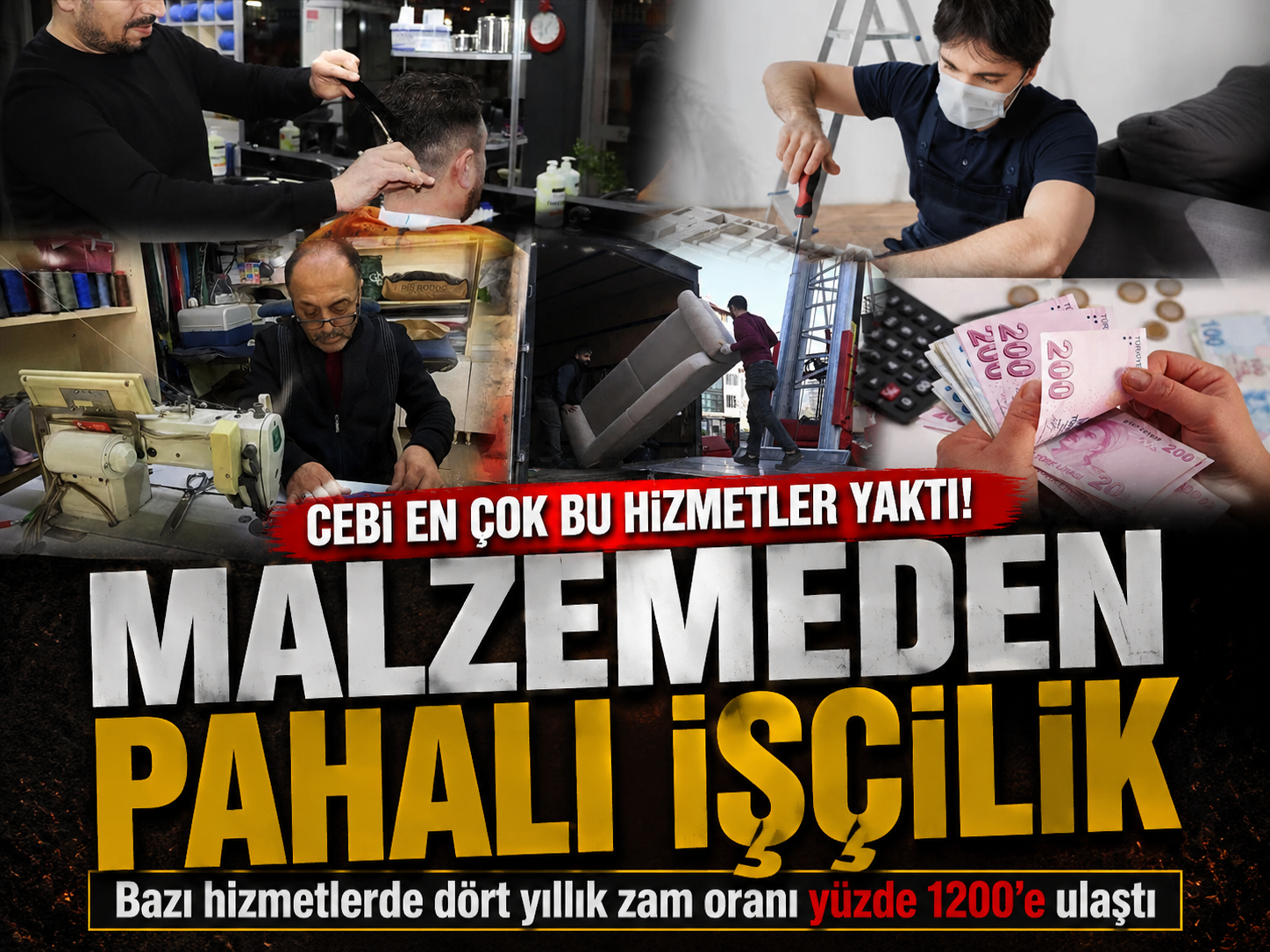 İşçilik ücretleri gıdayı solladı! 4 yılda yüzde 1200 zam