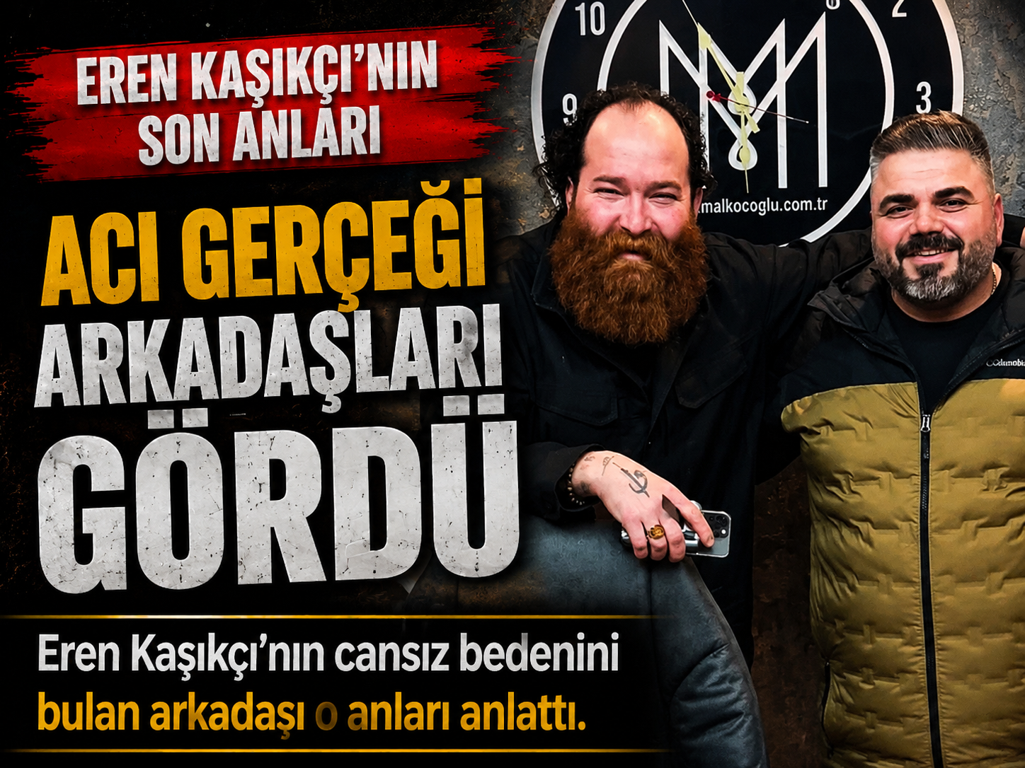Şef Eren Kaşıkçı’yı evinde bulan arkadaşı o anları anlattı