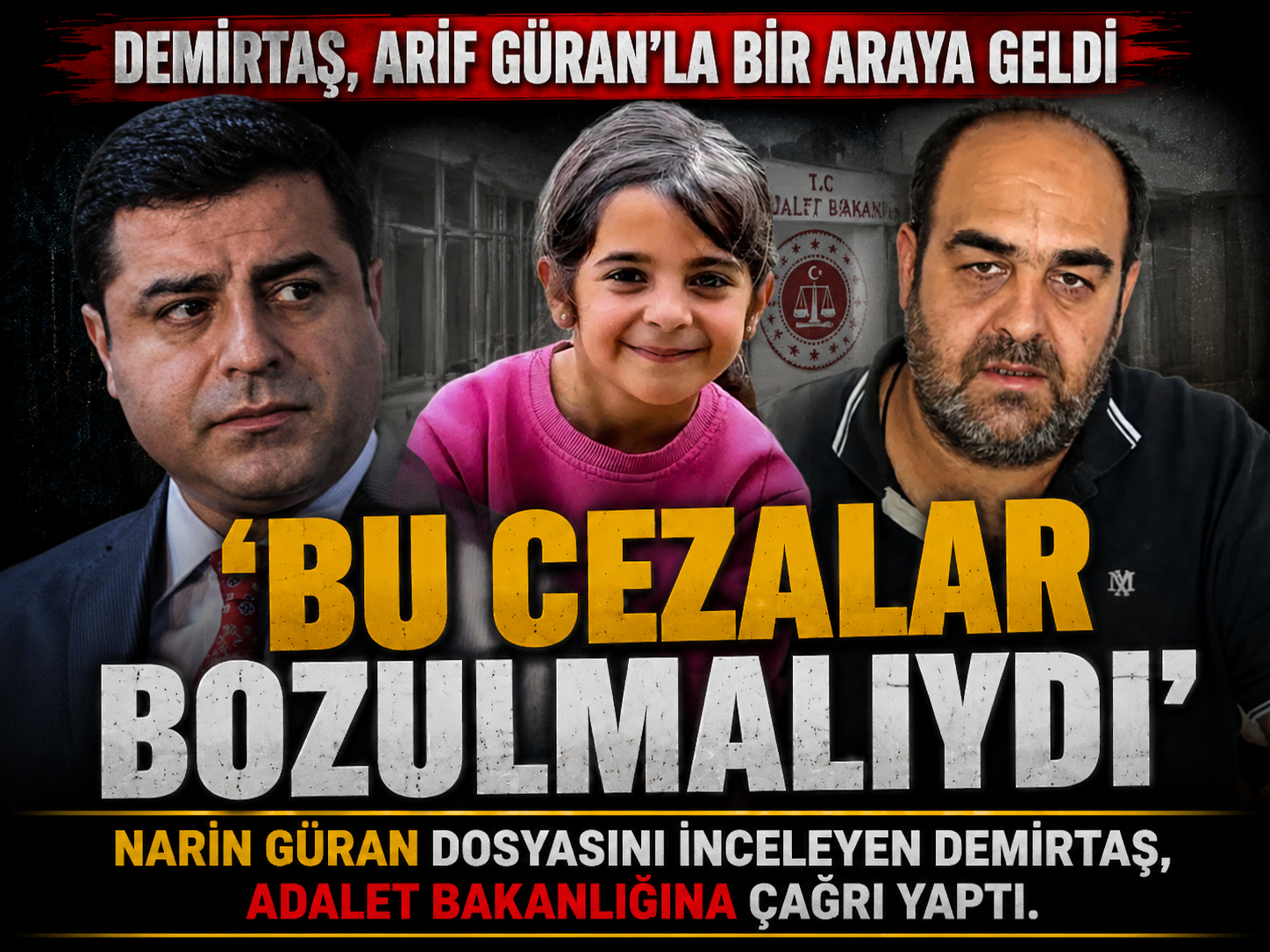 Demirtaş'tan Narin Güran kararlarına sert itiraz