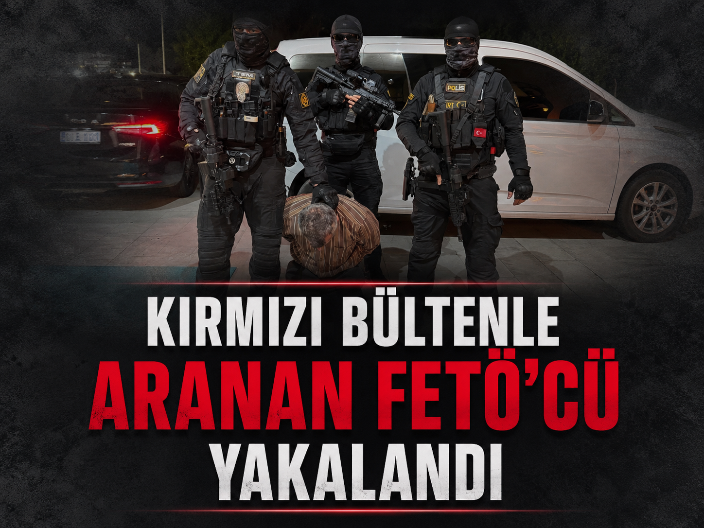 Kırmızı bültenle aranan FETÖ'cü yakalandı