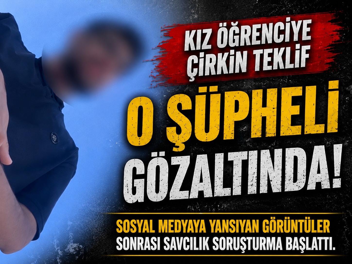 Kocaeli'de kız öğrenciye sokak ortasında skandal teklif!