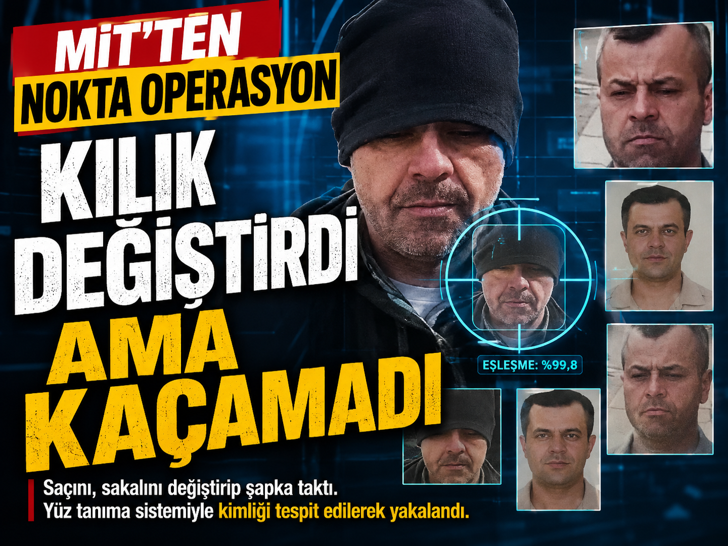 Suikast timindeki FETÖ'cü MİT'in yapay zekası ile bulundu