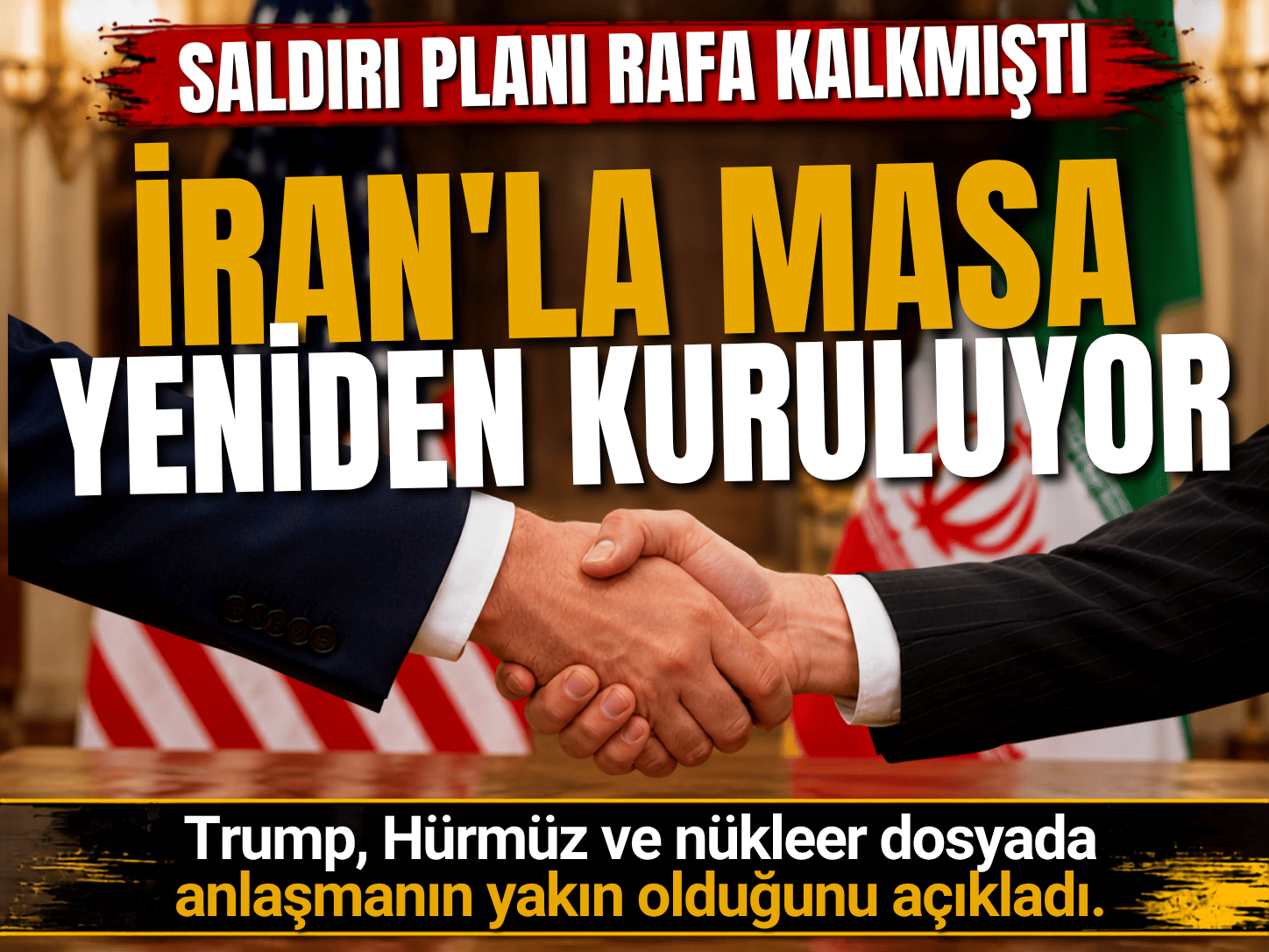 İran’la yeni pazarlık başlıyor! Trump tarihi açıkladı