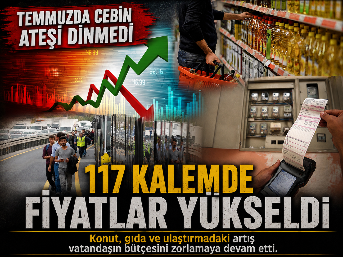 Enflasyonda beklenen veri geldi: İşte temmuz tablosu!