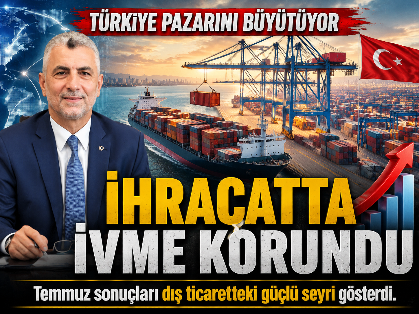 İhracat rakamları açıklandı: Rekor seviyeye ulaşıldı
