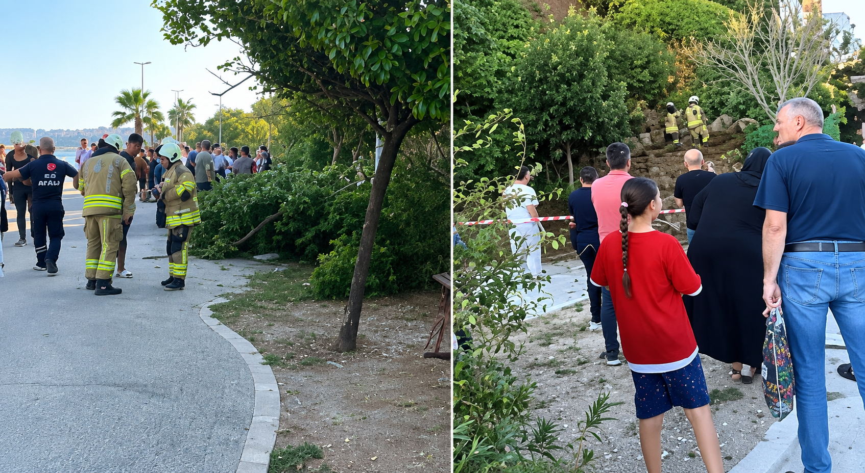İstanbul Büyükçekmece’de toprak kayması: Mahsur kalanlar için çalışma başlatıldı
