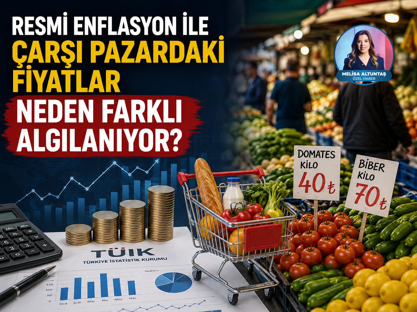 Resmi enflasyon ile çarşı pazardaki fiyatlar neden farklı algılanıyor?