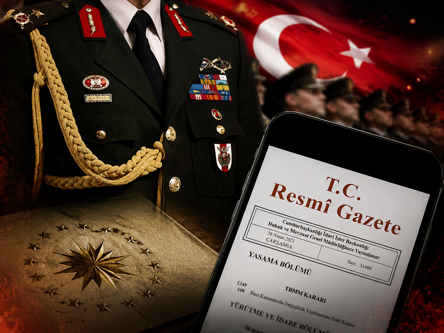YAŞ kararları Resmî Gazete’de yayımlandı: Terfiler 30 Ağustos’ta geçerli