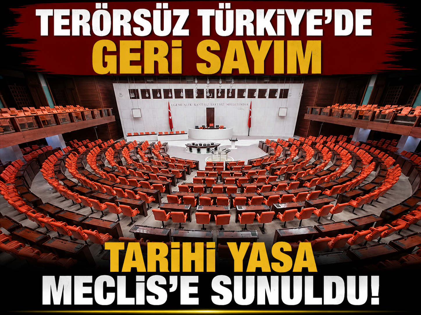 Çerçeve yasa teklifi Meclis'e sunuldu!