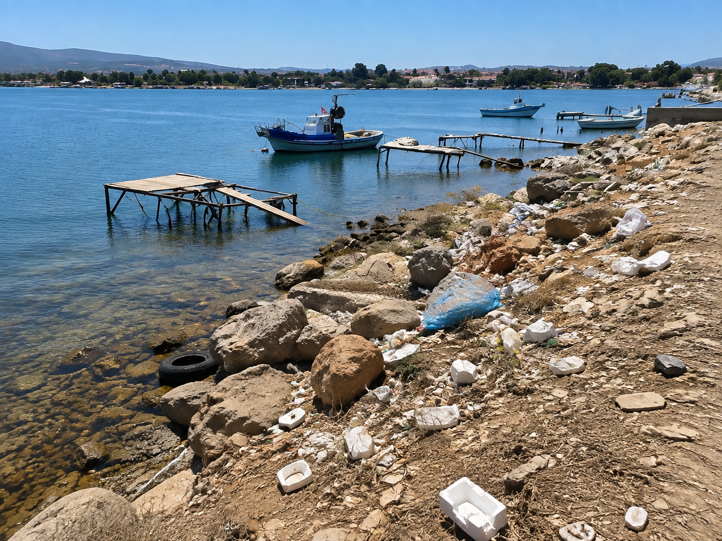 Urla Tarihi Karantina Adası kaderine mi terk edildi? Çöp ve bakımsızlık tepkisi