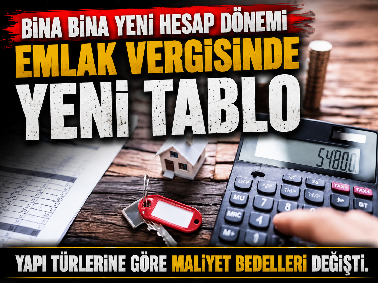 Yeni emlak vergisi hesabına göre hangi yapı ne kadar değer kazandı?