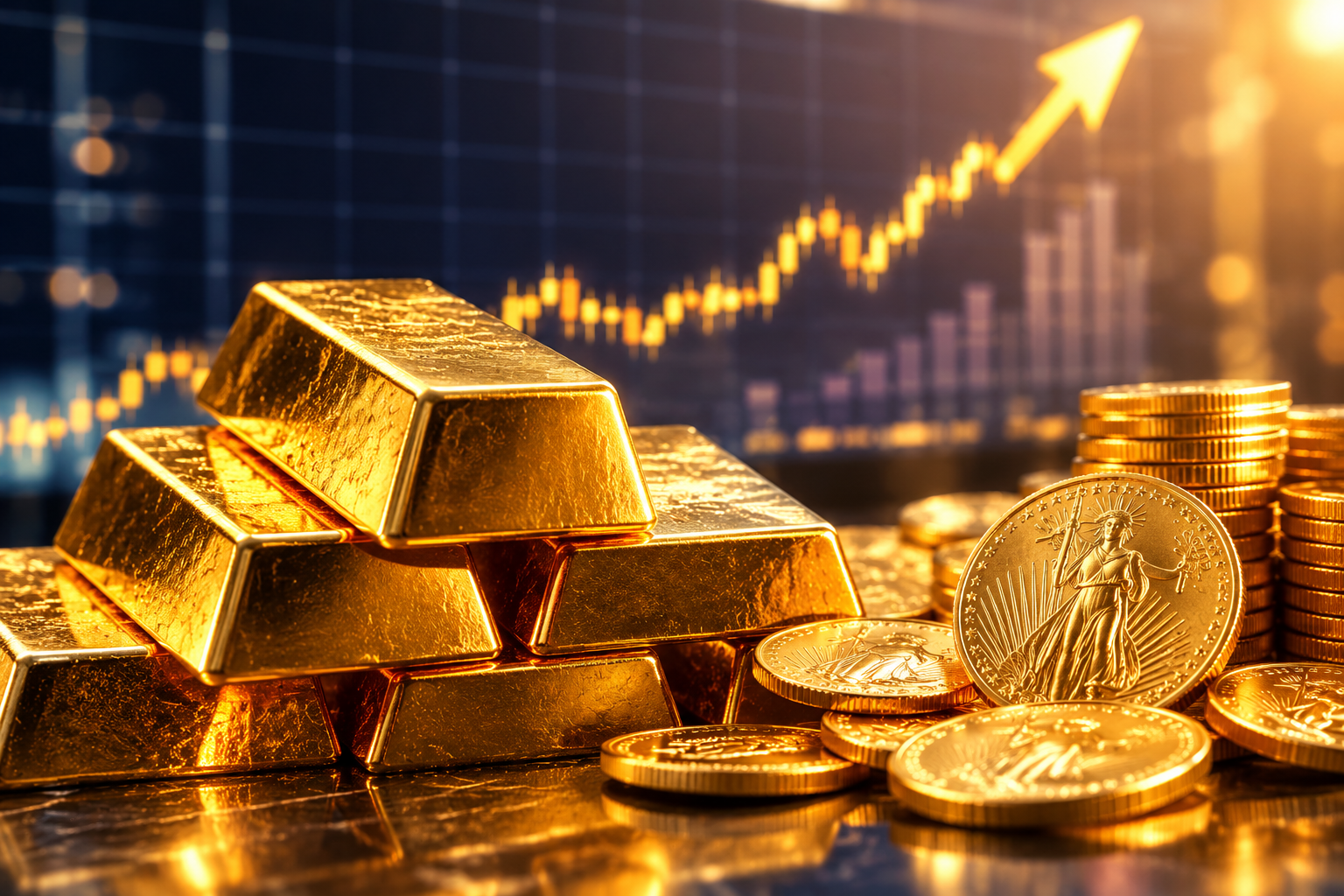 Altın yatırımcısına müjde! Ons altın 7 haftanın en yüksek seviyesinde