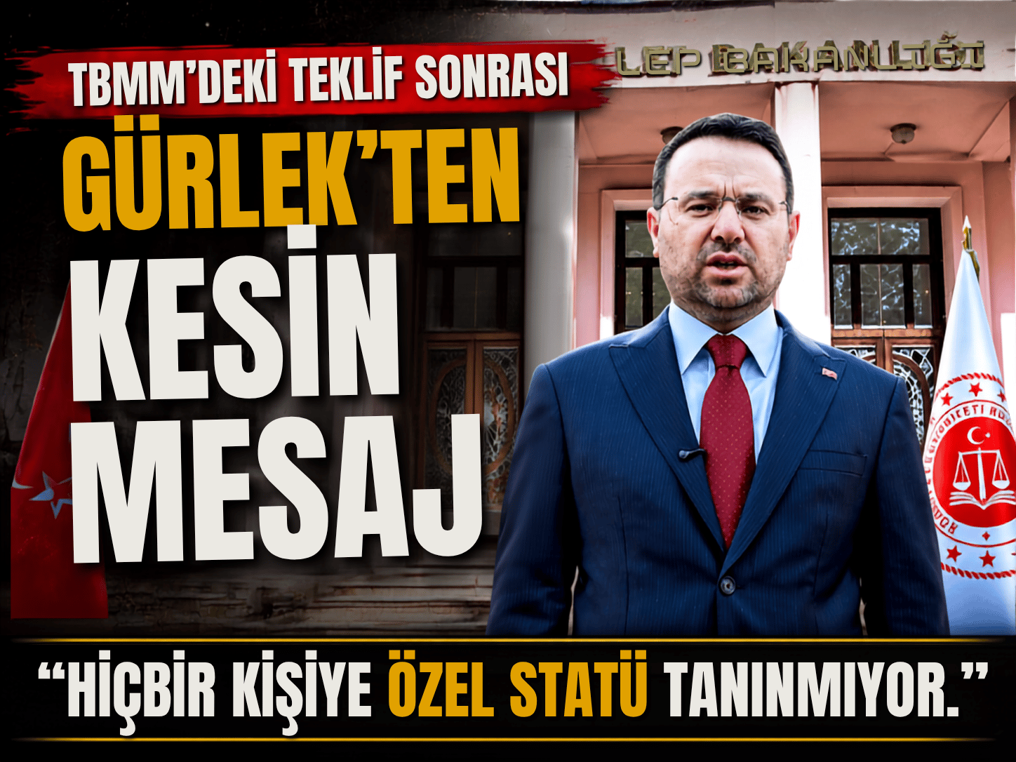 Akın Gürlek: Terörsüz Türkiye millî bir devlet politikasıdır