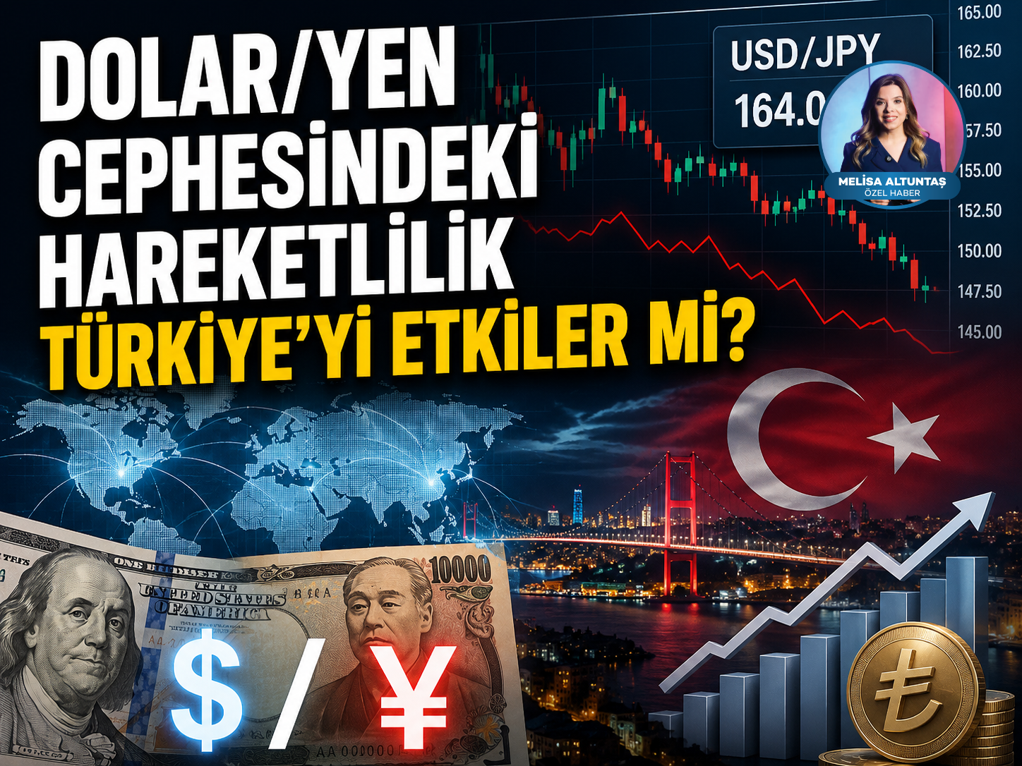 Dolar/yen cephesindeki hareketlilik Türkiye'yi etkiler mi?