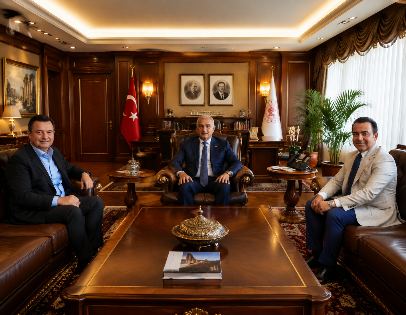 Bakan Ersoy ve Acun Ilıcalı’dan turizm zirvesi!