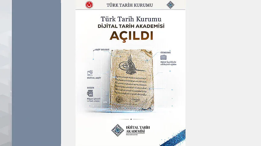 Türk Tarih Kurumu'nun Dijital Tarih Akademisi erişime açıldı