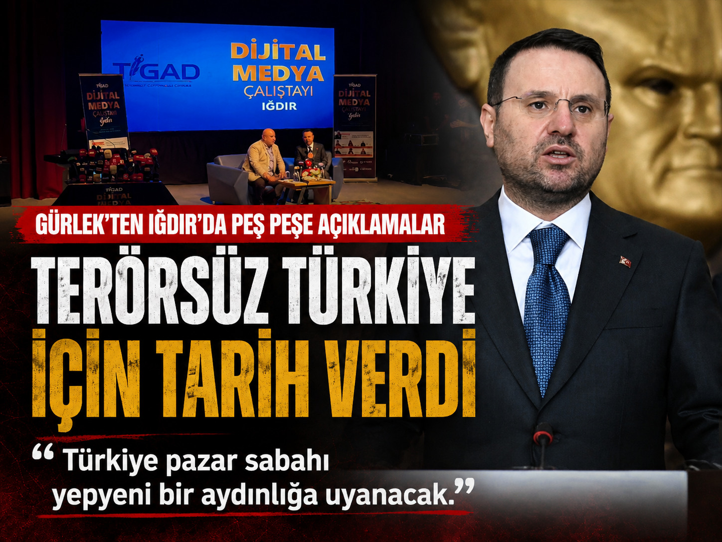 Bakan Gürlek: Türkiye için bembeyaz bir sayfa açılacak