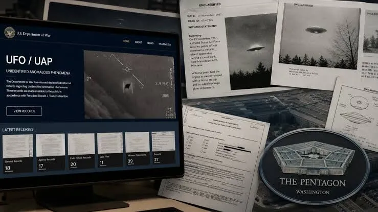 Pentagon'dan UFO ve UAP belgeleri: 41 yeni dosya yayımlandı