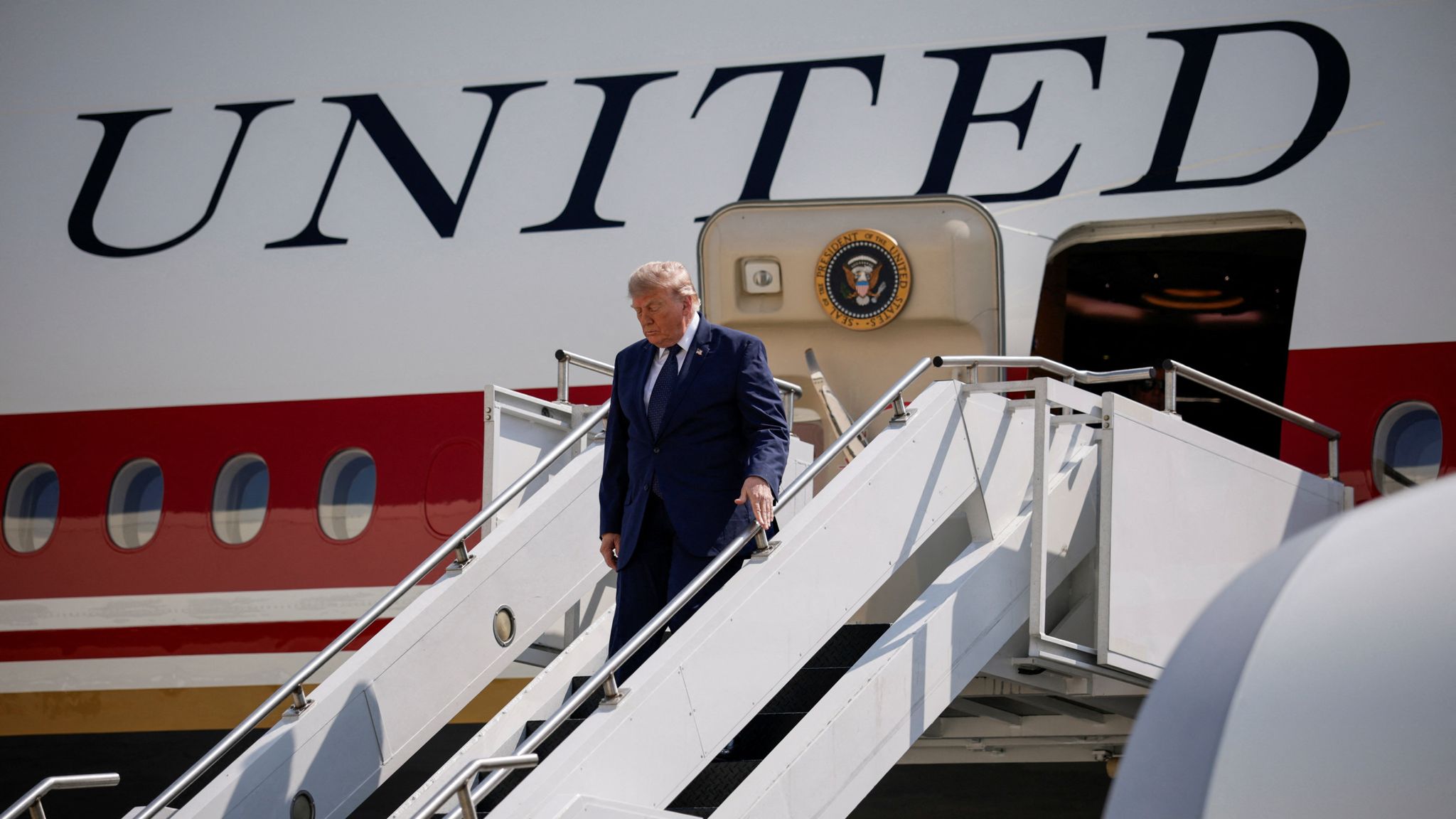Trump Türkiye ziyaretinde uçağını değiştirmişti: Nedeni ortaya çıktı