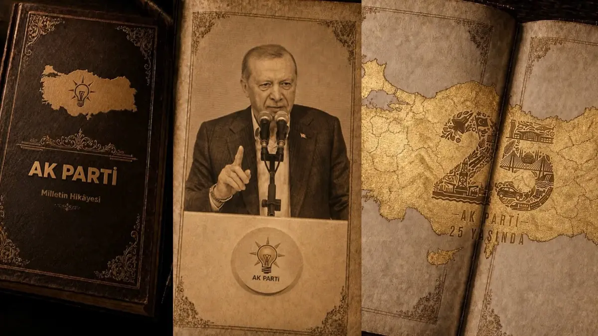AK Parti’den 25. yıl videosu: Erdoğan’ın 2001 sözleriyle başladı