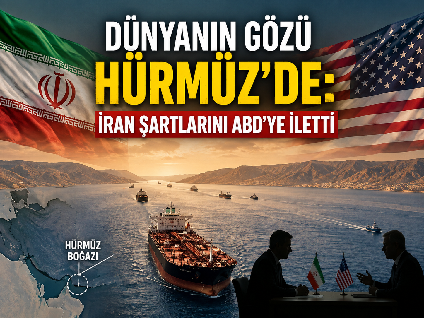 Dünyanın gözü Hürmüz’de: İran şartlarını ABD’ye iletti
