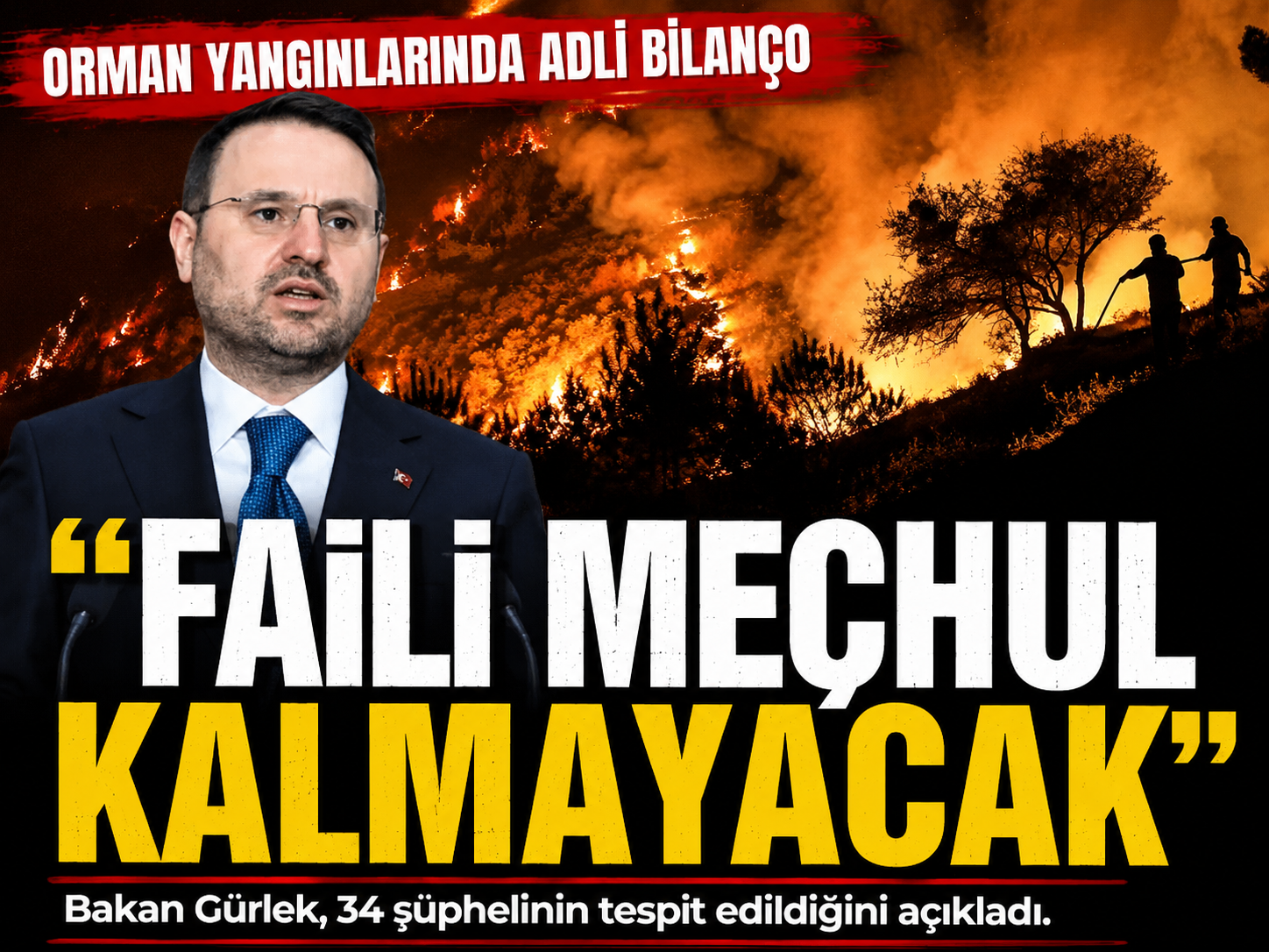Orman yangınları soruşturmalarında 9 şüpheli tutuklandı