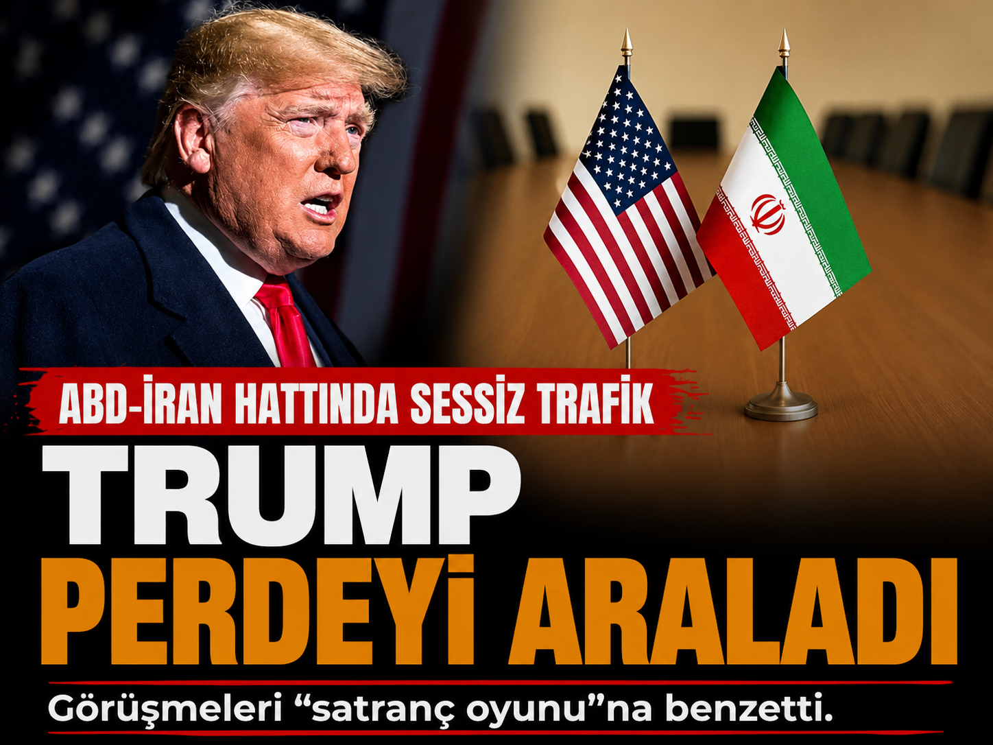 Trump İran’la görüşmeleri anlattı: Satranç oyunu gibi