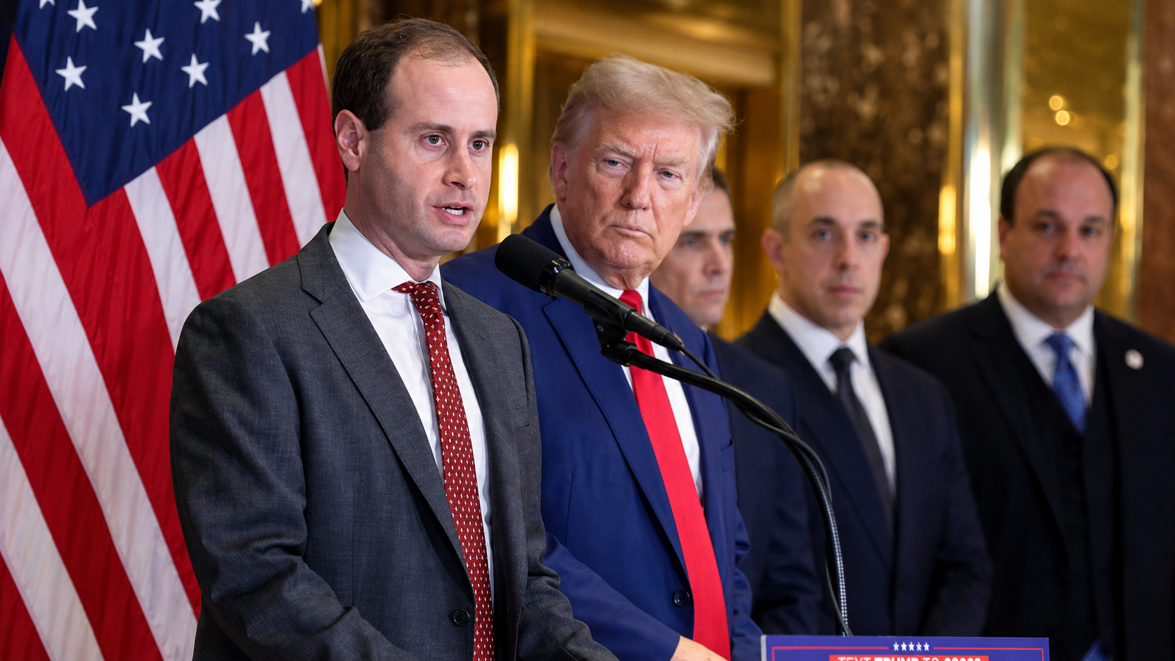 Trump’tan Beyaz Saray’da üst düzey atama: Yeni hukuk danışmanı Will Scharf oldu