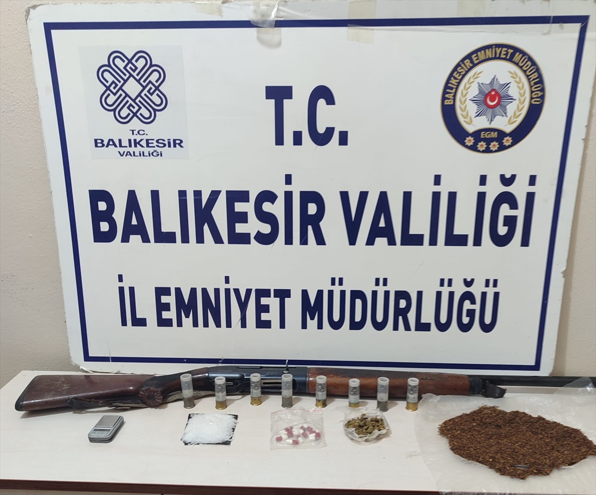 Balıkesir’de iş yerine uyuşturucu operasyonu: 1 tutuklama