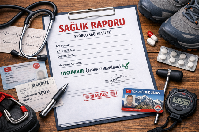 Sporcu raporunda yeni sistem: Herkes doktora gitmeyecek