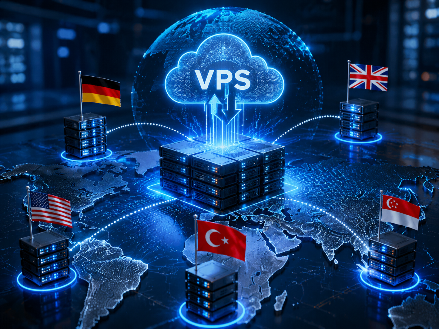 Türk şirketleri beş ülkeden VPS lokasyonu seçebilecek