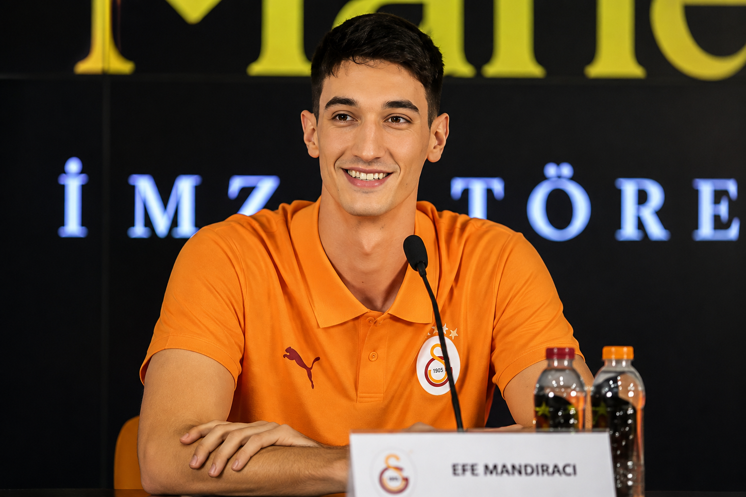 Efe Mandıracı Galatasaray’da: “Hayalim gerçek oldu”