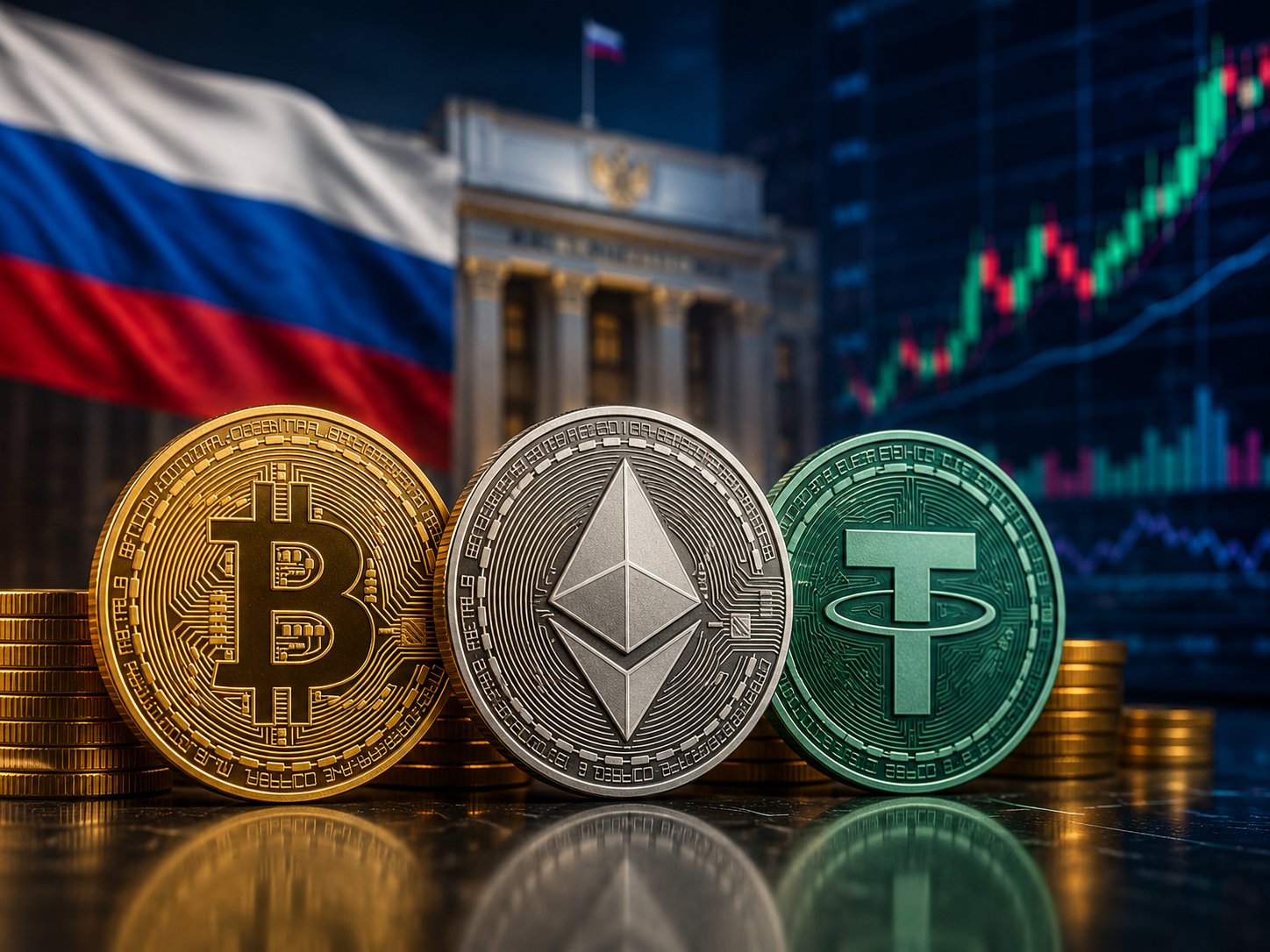 Rusya kriptoda kuralları değiştirdi: Bitcoin ve Ethereum borsaya açılıyor