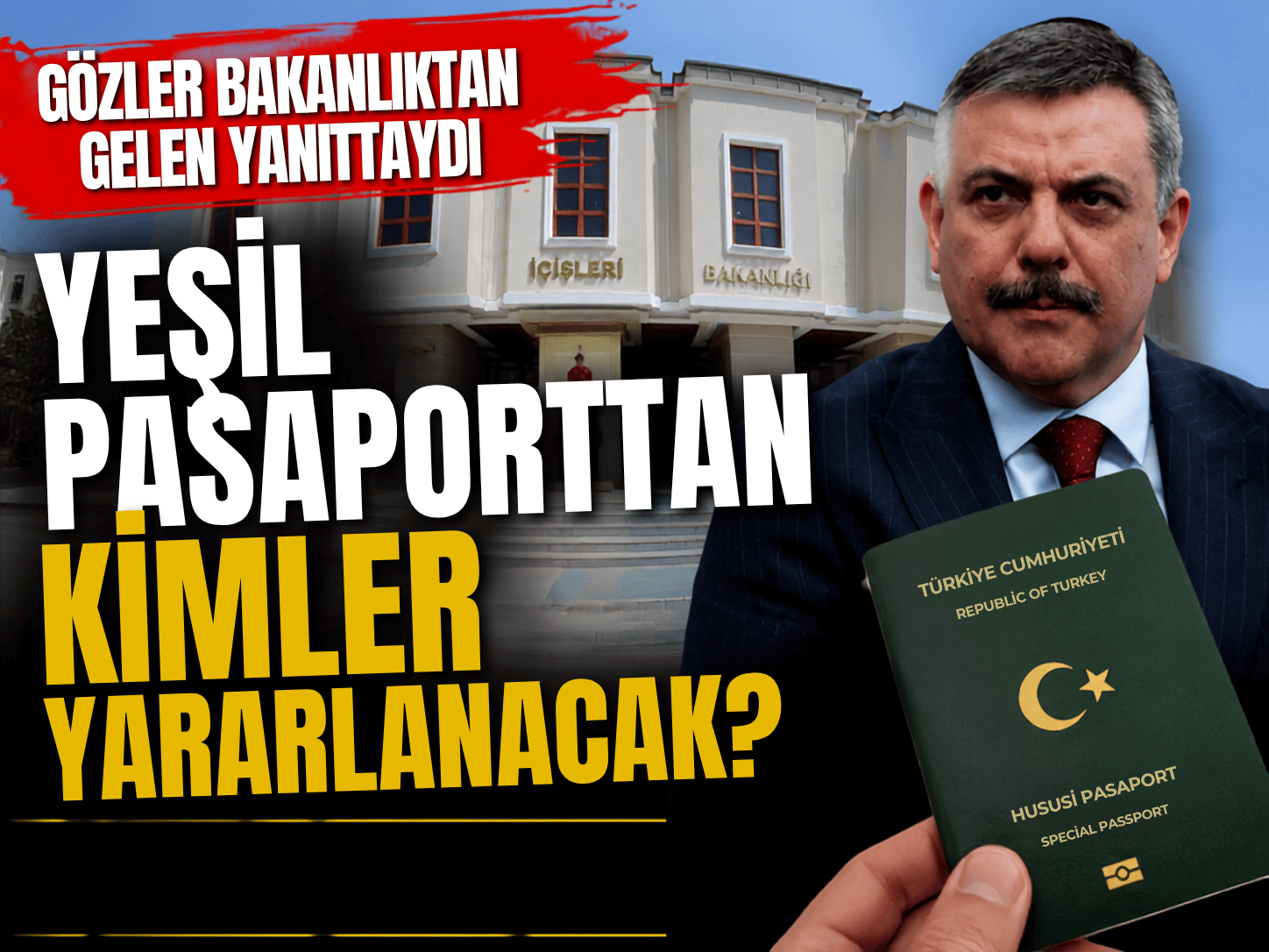 Şehit yakınları ve gazilere yeşil pasaport verilecek mi?