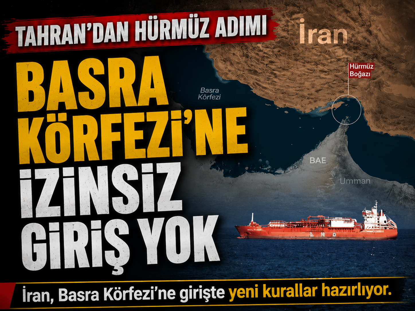 İran Meclisi Hürmüz Boğazı için yeni yasal düzenleme hazırlıyor