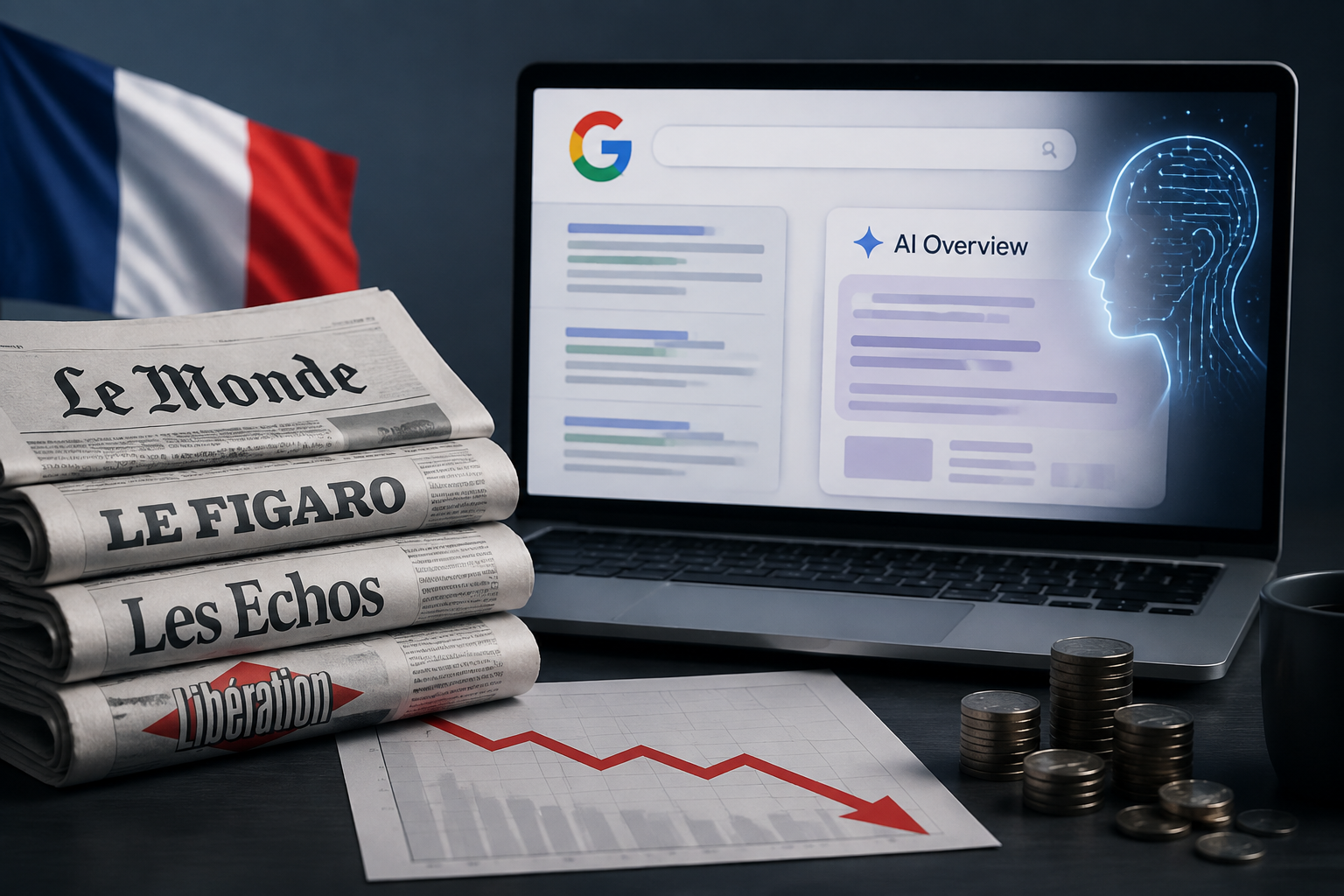 Fransız gazetelerden Google’a tepki: Yapay zeka trafik kaybettiriyor