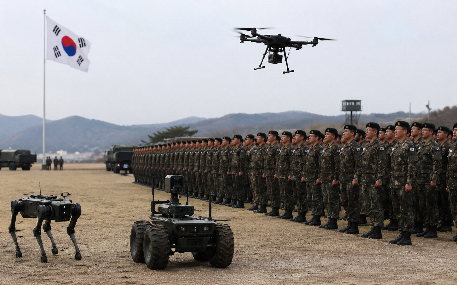 Güney Kore'den yeni strateji: Robotlar orduya katılıyor