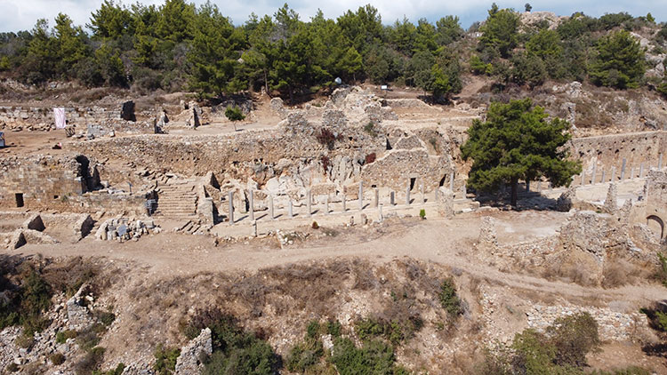 Marmaris'teki Syrna Antik Kenti Eserleri Koruma Altına Alındı