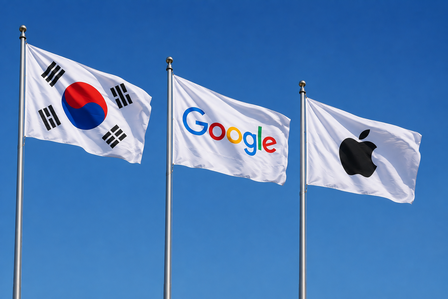 Güney Kore'de Google ve Apple'a Telekomünikasyon İhlali Suçlaması
