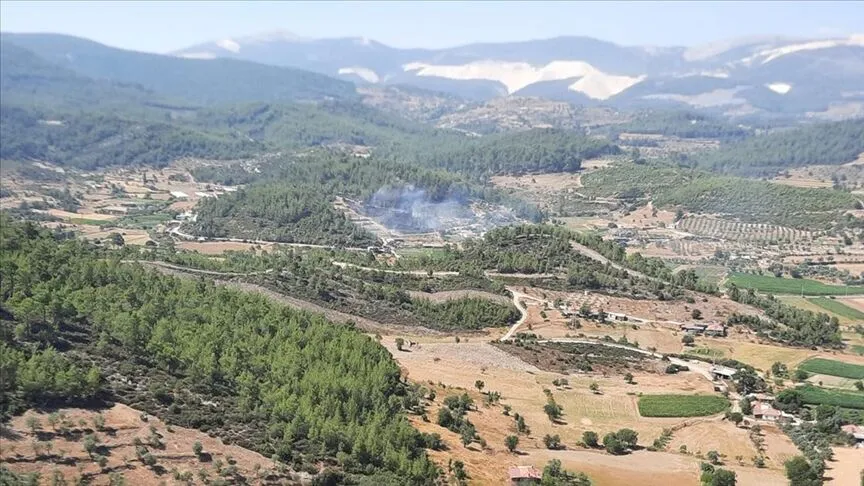 Muğla'daki orman yangını kontrol altına alındı